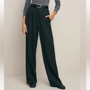 Reformation Mason Pant in Black size 0